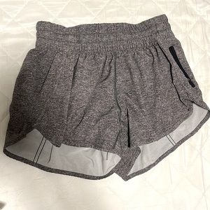 Lululemon Track that high rise lined short 3”